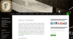 Desktop Screenshot of johnnyprimesteaks.com